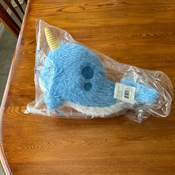 Scruffy Narwhal Plush Toy 13” - Picture 2 of 5